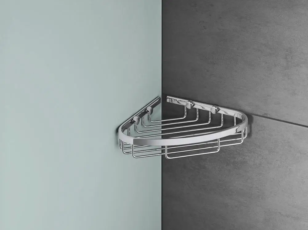 Полочка-решетка GROHE BauCosmopolitan 300 мм угловая хром (40663001) | Обустройство дома