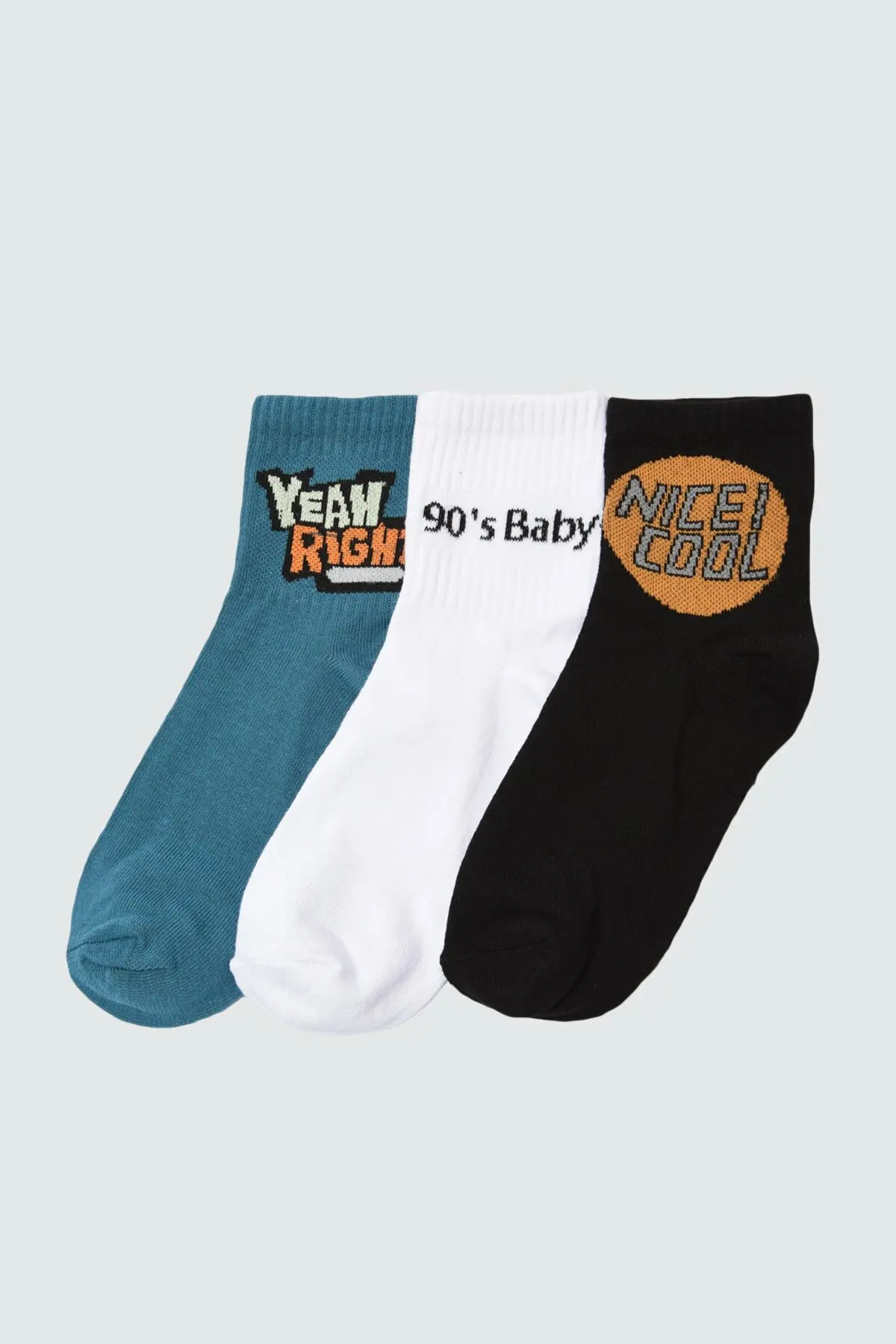 

Petrol Knitted Socks