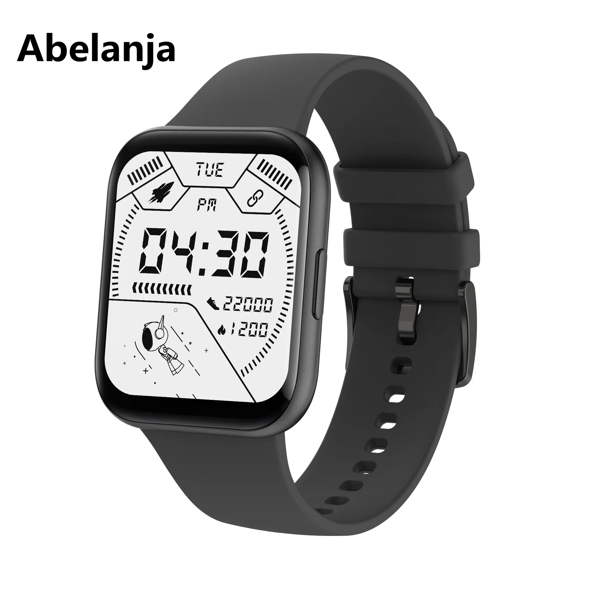 

ABELANJA P25 Smart Watches Women Call Whatsapp Notification Waterproof IP68 Heart Rate Monitor Blood Pressure Oxygen Men's
