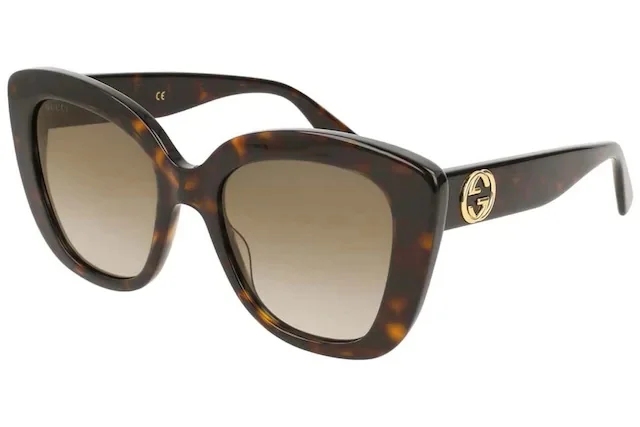 Gucci GG0327S (002) женские солнцезащитные очки 437023322| |