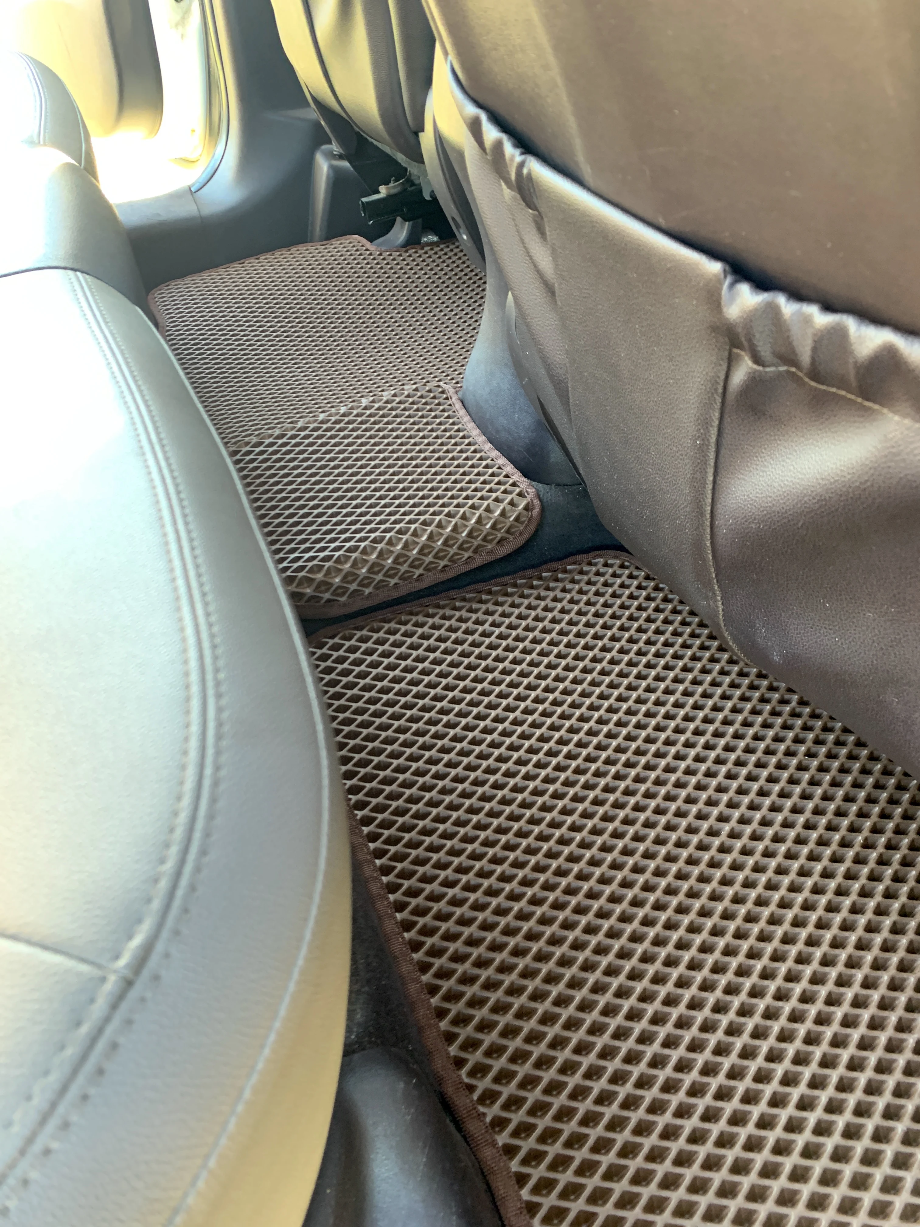 For Hyundai ix 35 IX35 mats auto honeycomb EVA foam cell rhombus car mat kit dust dirt | Автомобили и мотоциклы