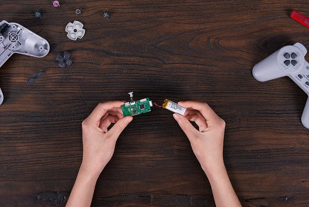 8bitdo Mod Kit для Игровые приставки классический мини Классический игровой хост оригинальная ручка DIY Беспроводной Bluetooth для sony ps1 Mini