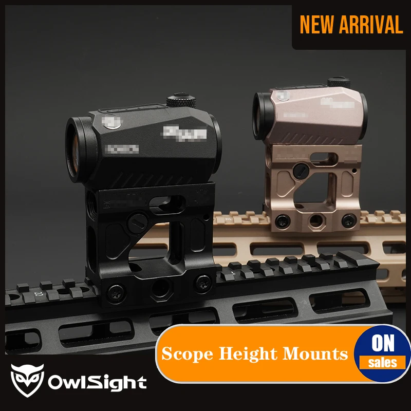 

Оптические крепления OwlSight Airsoft, тактическое микро крепление, высота 2,26 дюймов, подходит для H1, H2, T1, T2, CompM5