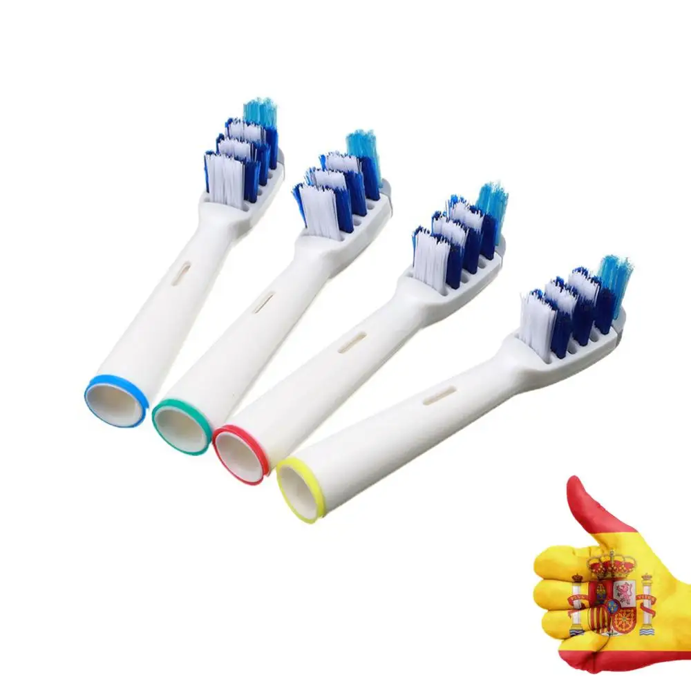 4 шт. сменные головки для электрической зубной щетки Braun Oral B Trizone| |