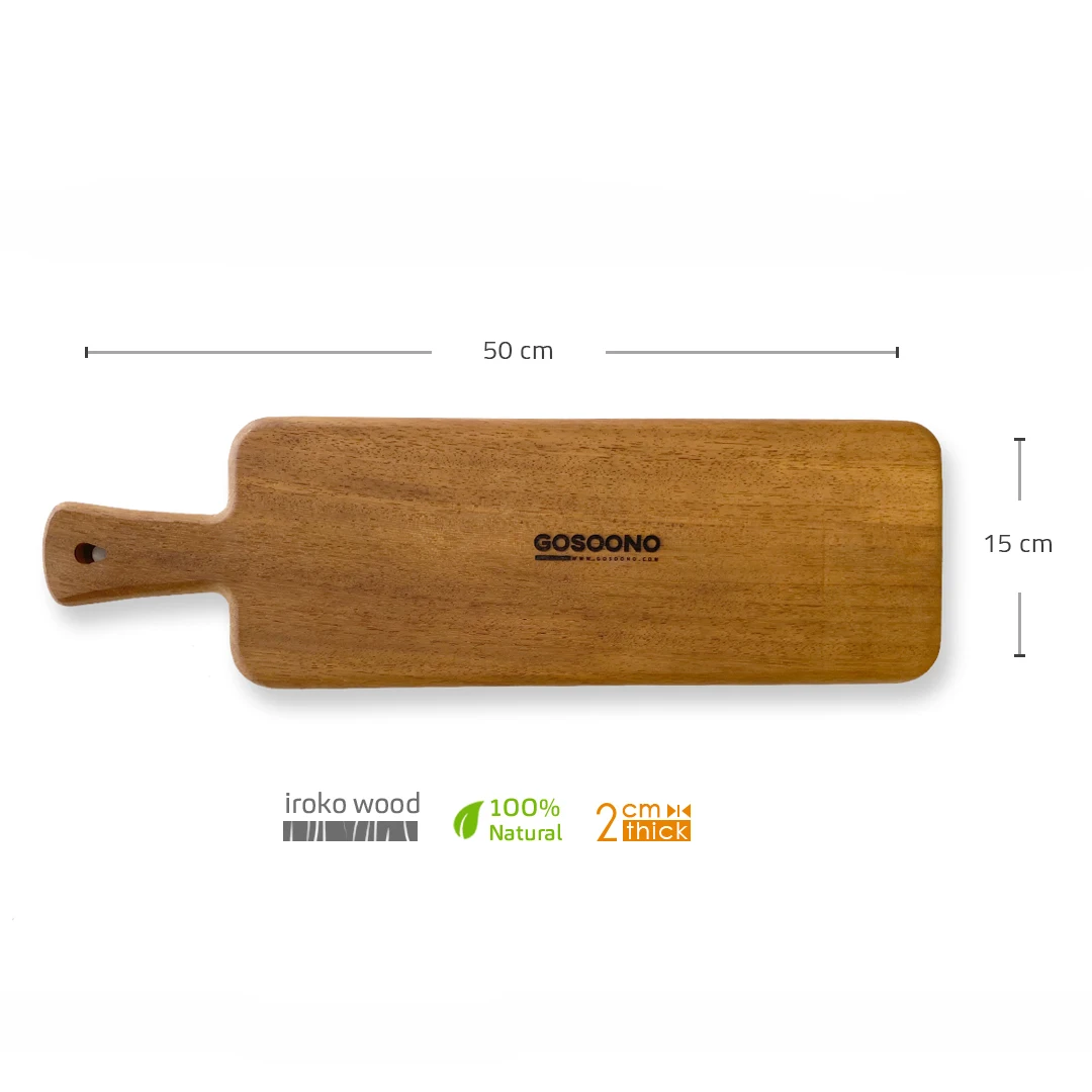 

Wooden Cheese Board Serving Plate Iroko Wood Presentation Tray Breakfast Sushi Snack Bread Dessert Cake Steak Beef Plate Otantic