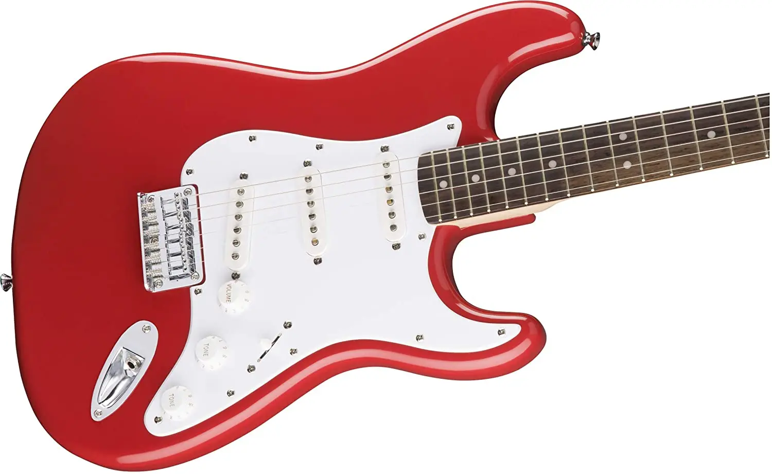 Брызговик для электрогитары Stratocaster с твердым хвостом красного цвета | Спорт и