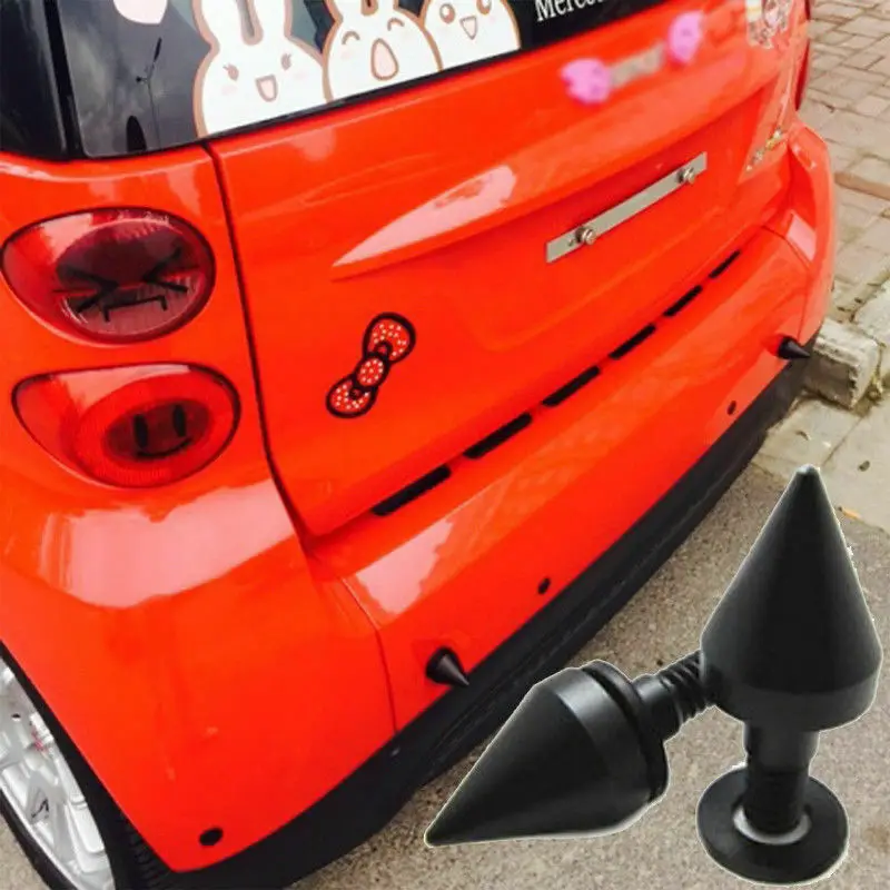 2 шт. передний/задний бампер шипы гвардии протектор столкновения Алюминий