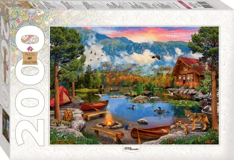 Пазл Step Puzzle Горное озеро 2000 эл. | Игрушки и хобби
