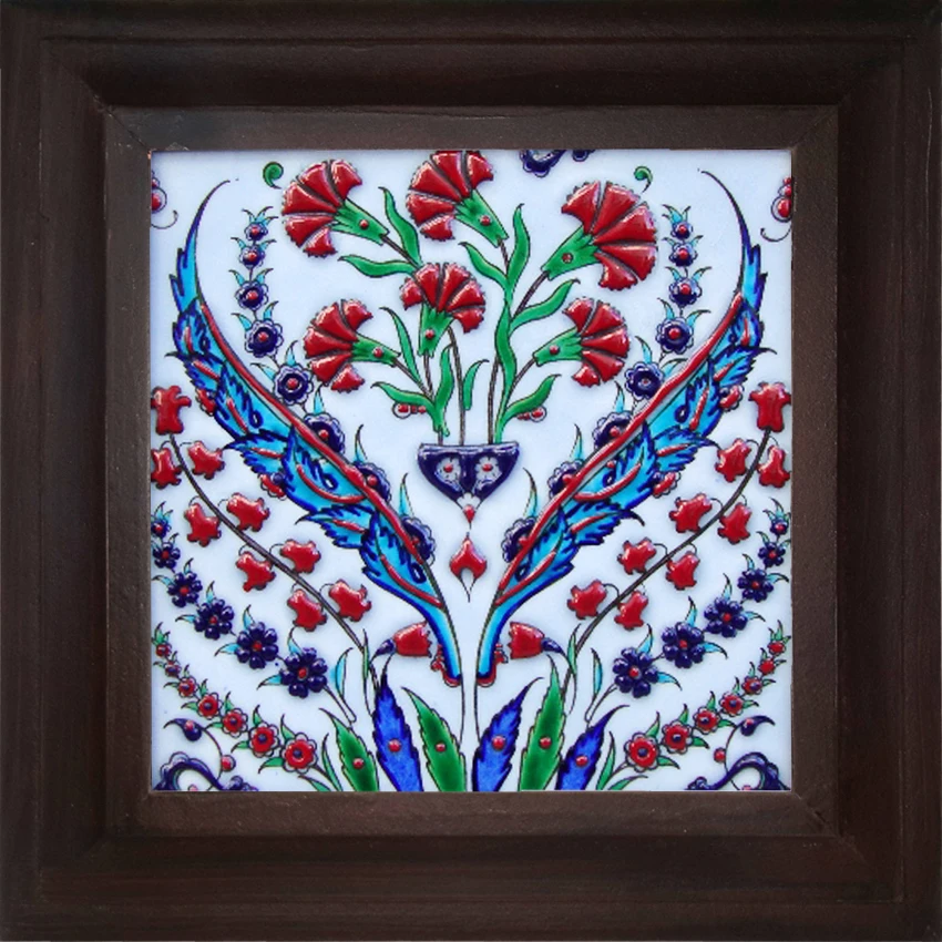 

Настенная живопись, 20x20 см, ручная работа, картины, настенные декорации г., гвоздика, картины ручной работы, подарок Рамадан, Исламский подаро...