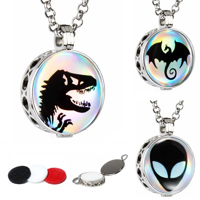 Модные ювелирные изделия лидер продаж духи эфирное масло медальон ожерелье