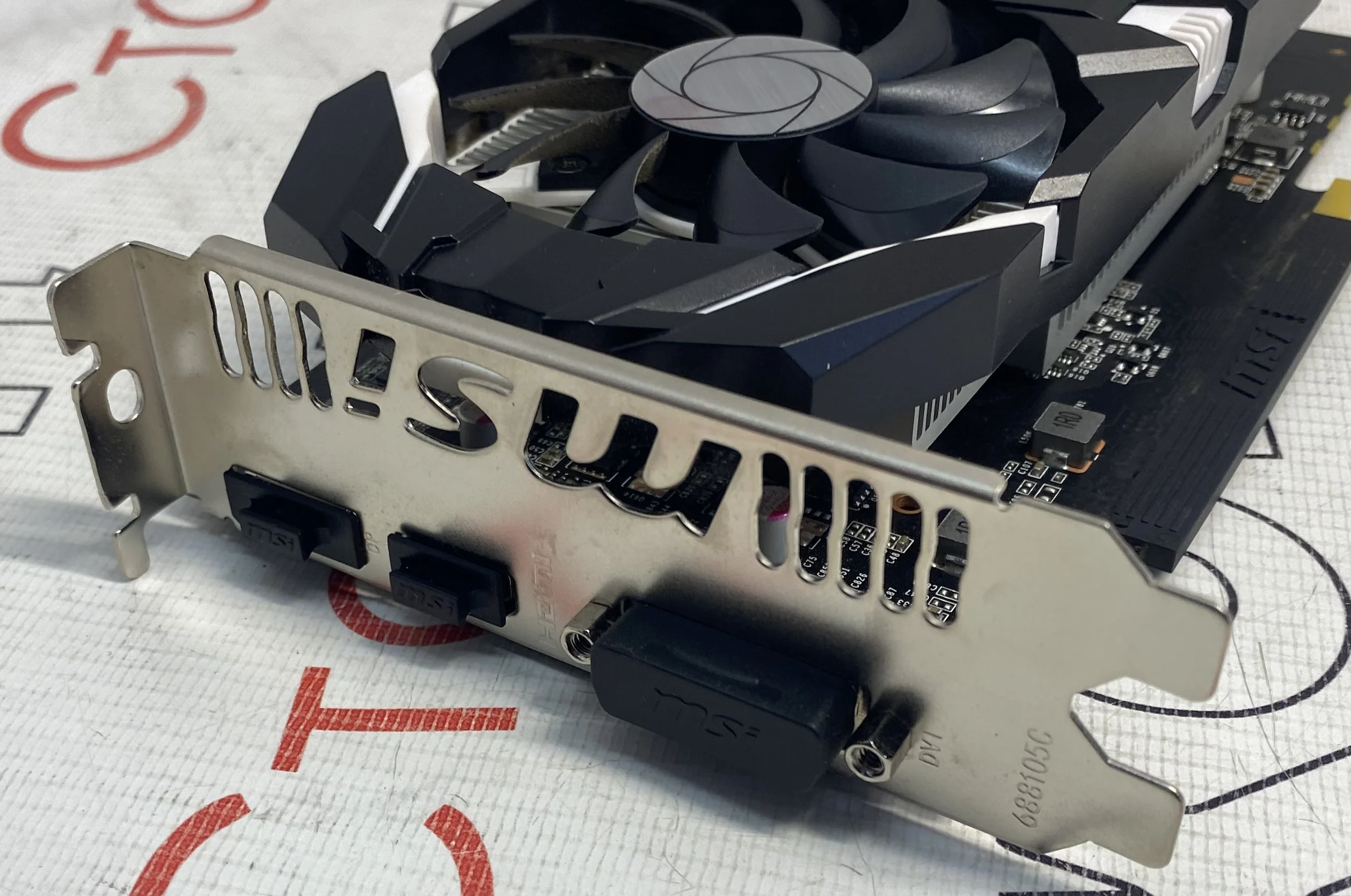 Видеокарта msi gtx 1050 ti 4gt oc. Видеокарта для офиса.