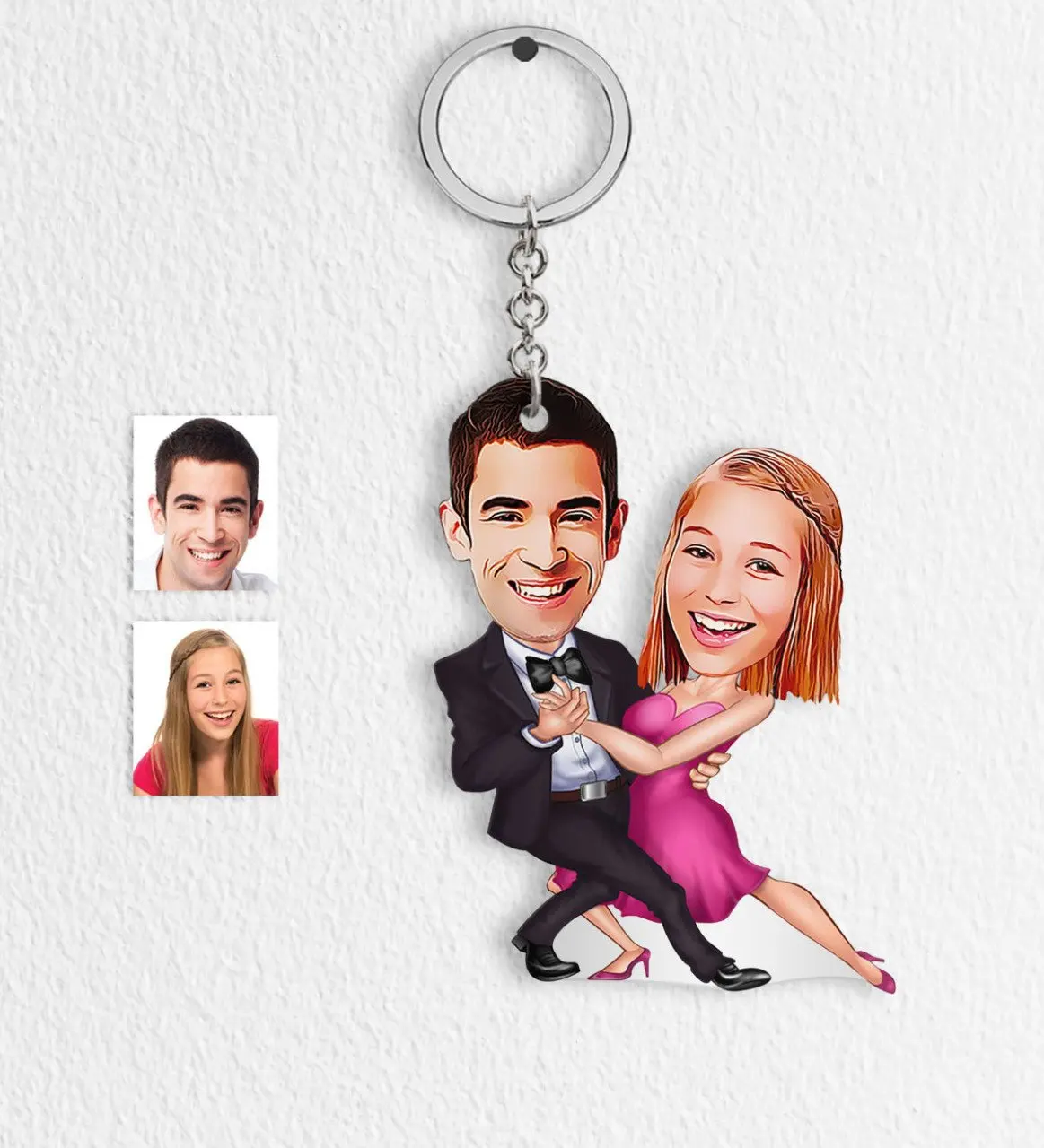 

Персонализированные на День святого Валентина с Keychain-13