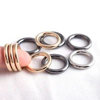 metal o ring welded metal loops round purse ring bag ring formed strap buckle ringbag holder handbag clasp making hardware supp