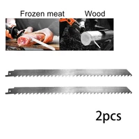 2pcs stainless steel reciprocating cutting tools for cutting ice and frozen meat