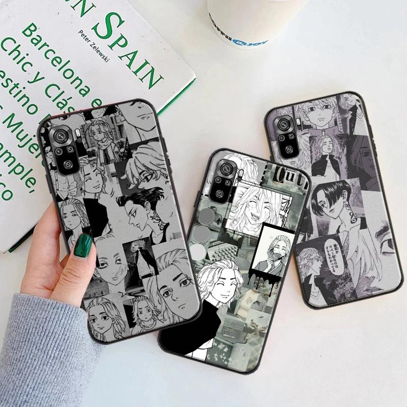 

Japan Anime Tokyo Revengers Silicone Phone Case For Xiaomi Redmi 9 9i 9AT 9T 9A 9C Note 9 9T 9S 9 Pro 5G Soft Back Covers
