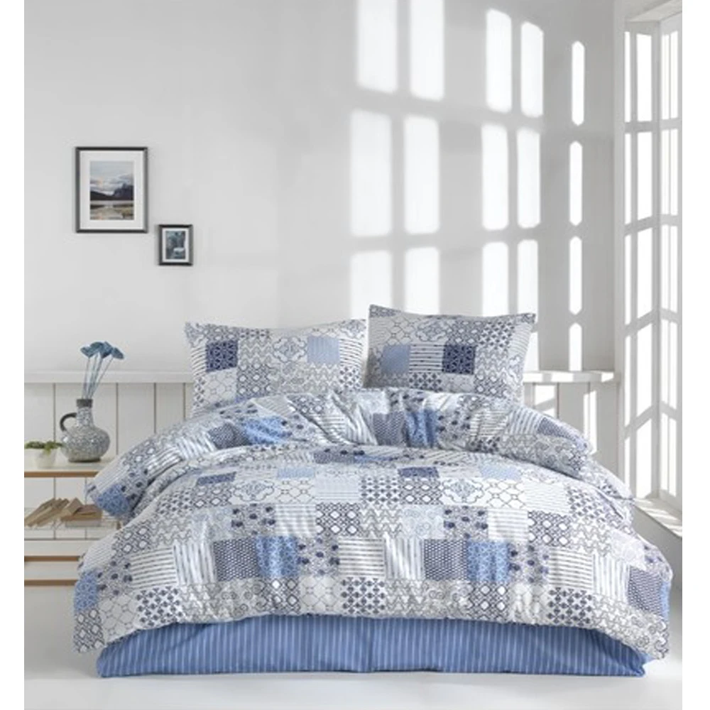 Уникальный комплект пододеяльников из ЭВА голубого цвета | Дом и сад