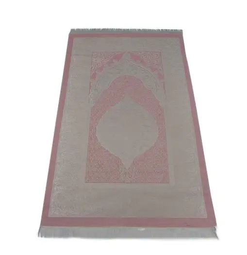 

Cotton Taffeta Prayer Rug Pink muslim islamic gift سجاد صلاة مسلم هدية إسلامية sijad salat muslim hadiat 'iislamia