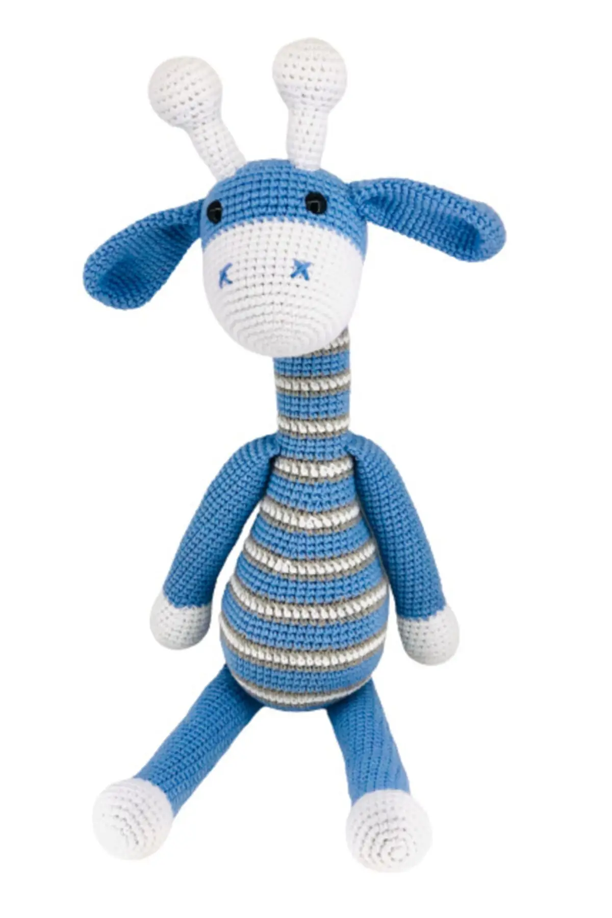 

Knit Toy Sleeping Companion Giraffe Plush