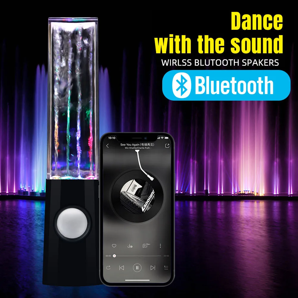 Bluetooth колонка креативная беспроводная звуковая система 3D стерео музыка объемная