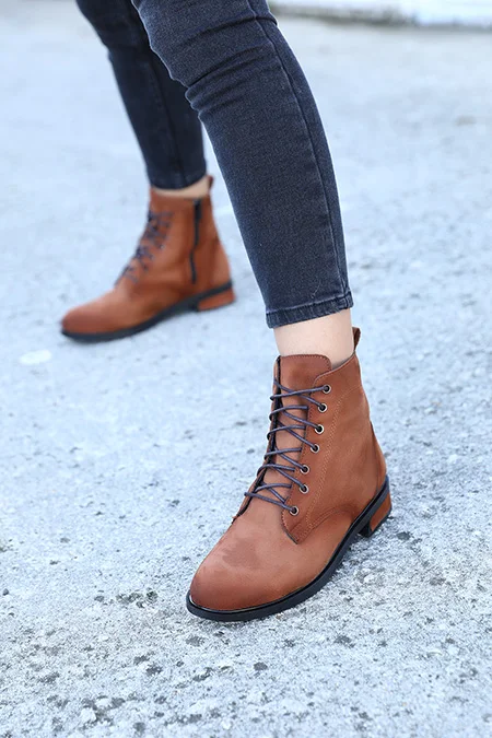 

Winter Women's Snow Boots Leather Women Warm Thick Plush Snow Boots Waterproof Female Wedge Suede Boots Non-Slip Lady Shoes