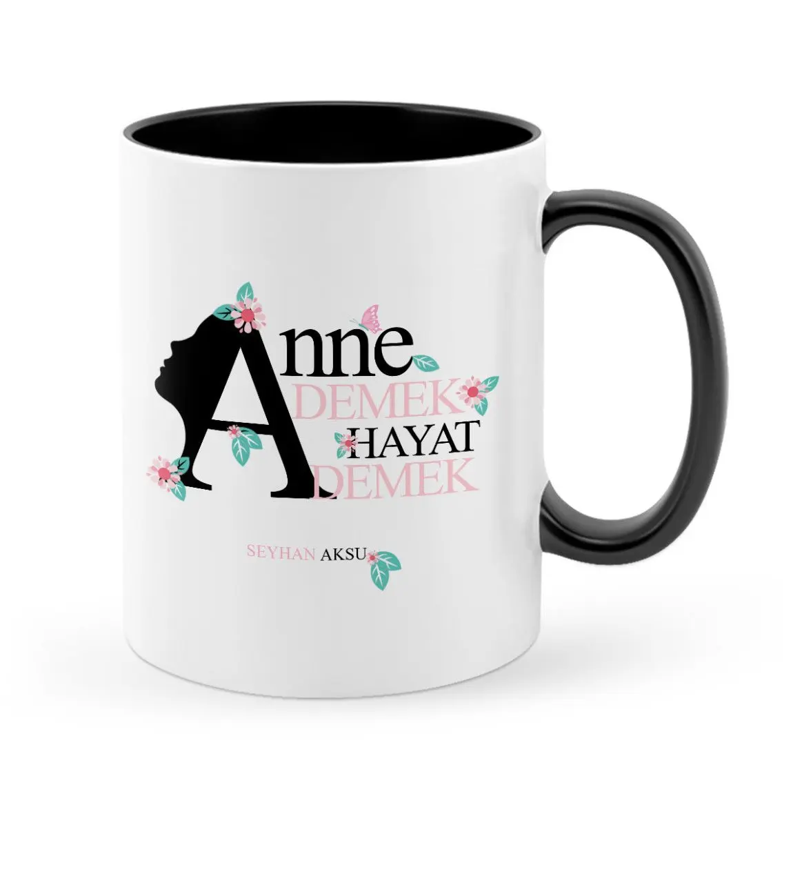 

Personalized Mother Say Mean Life Black Mug Cup