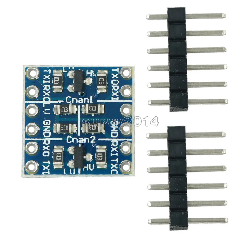 

1Pcs/Lot Two Channel IIC I2C Logic Level Converter Bi-Directional Board Module 5V to 3.3V For Arduino