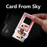 card magic tricks card from sky by j c magic magia maga magie magicians props close up street show party illusions gimmicks