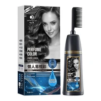 natural hair dye brush permanent hair coloring shampoo natural long lasting hair dye shampoo for women professional dying