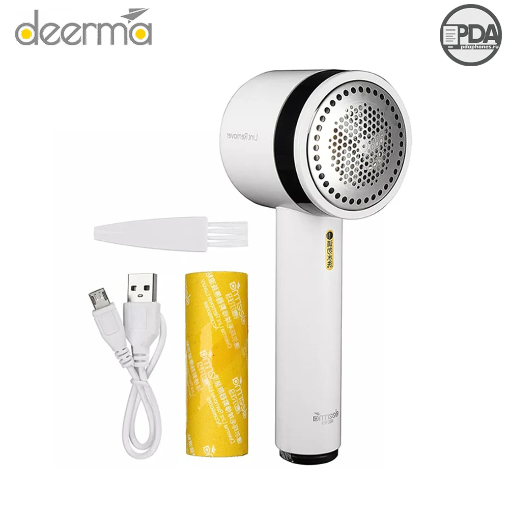 Аккумуляторная машинка для удаления катышков Xiaomi Deerma Rechargeable Lint (DEM-MQ811) | Бытовая