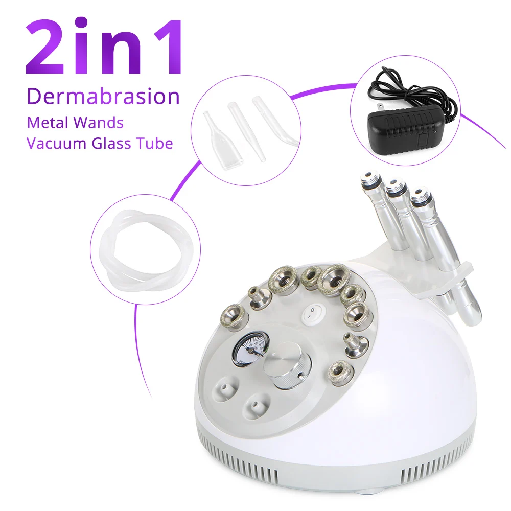 Diamond Dermabrasion Microdermabrasion Face Care Skin Peel Spray Beauty Machine USA Stock