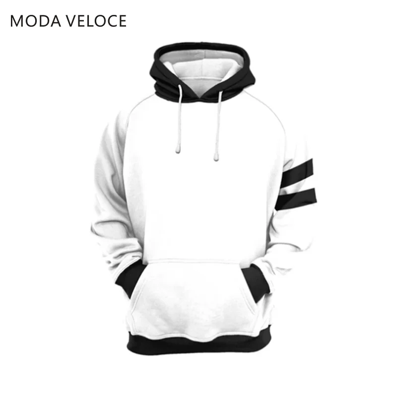 MODAVELOCE Bill худи полиэстер шерстяные для мужчин бренд аниме Белый свитер пуловер |