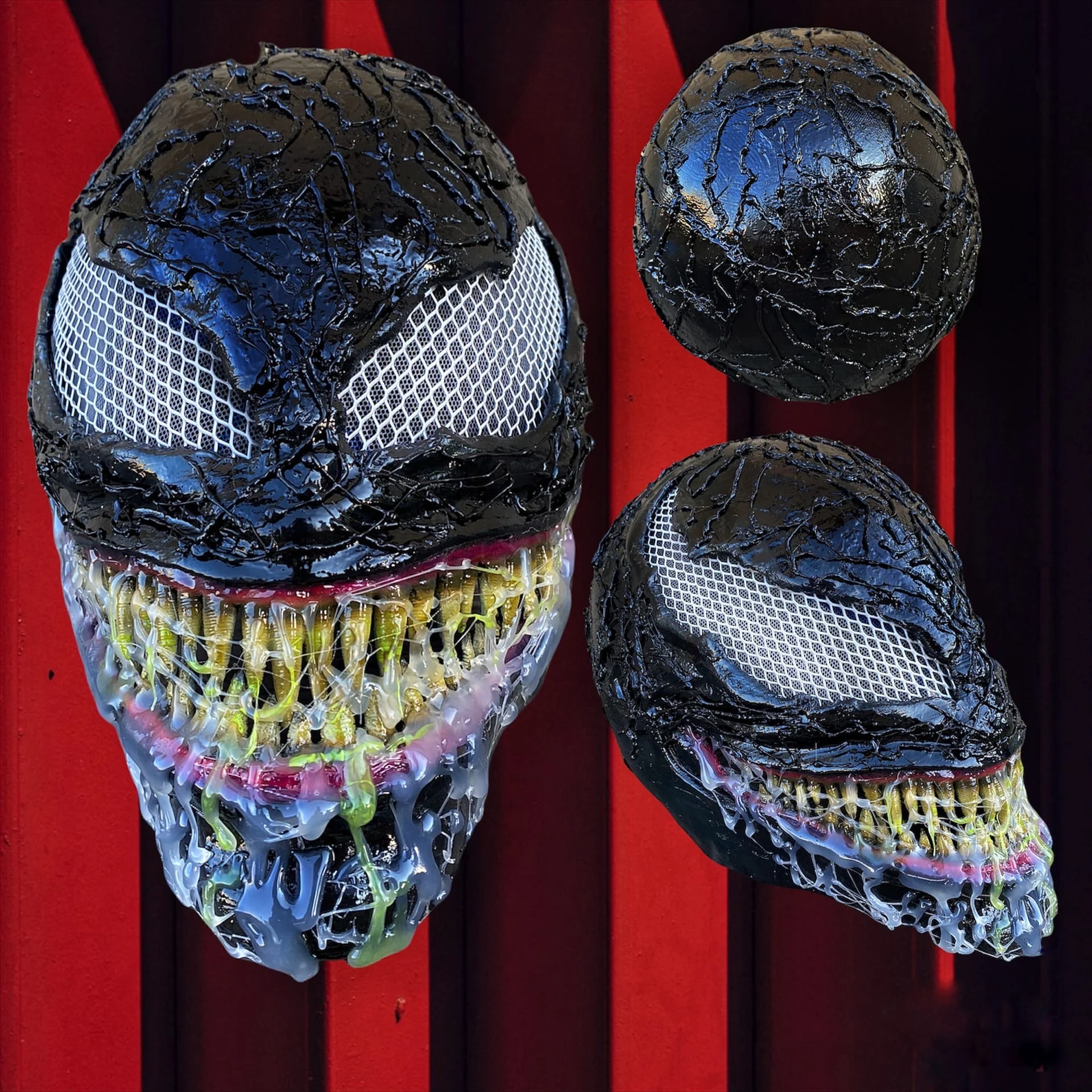 Helmet venom helmet Marvel Spiderman Captain America | Helmets