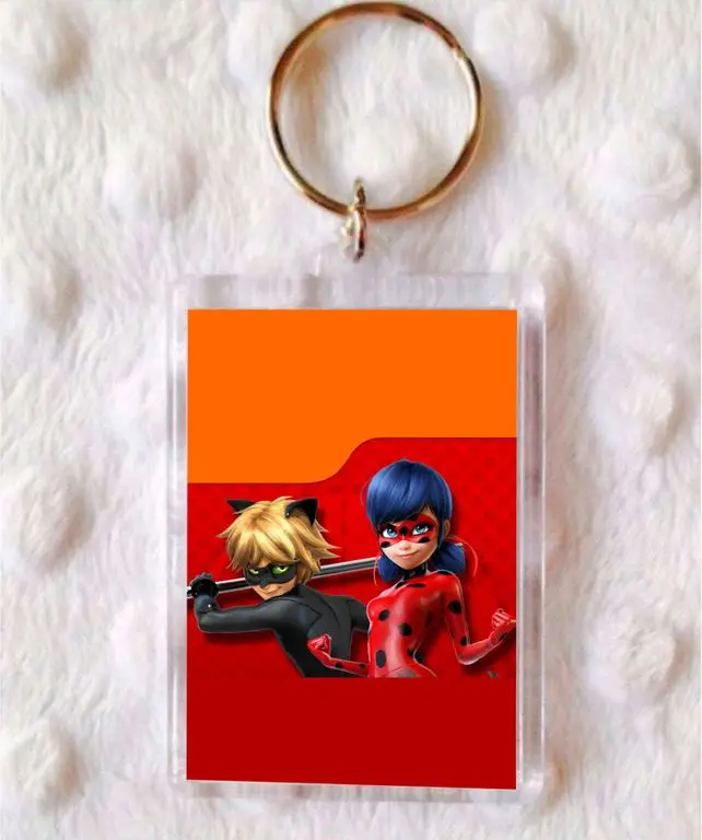 Брелок Леди Баг и Супер Кот №7 | Канцтовары для офиса дома