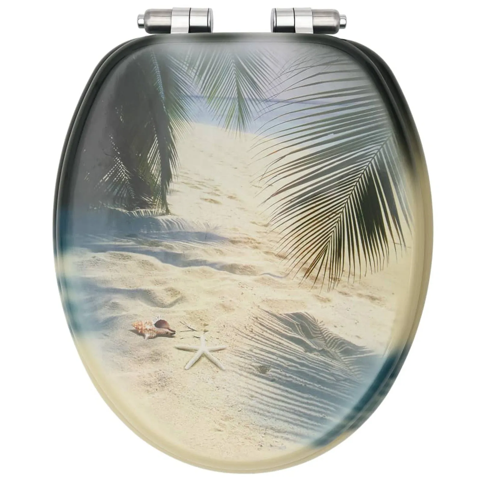 WC seat with MDF Plage soft-closing cover | Дом и сад