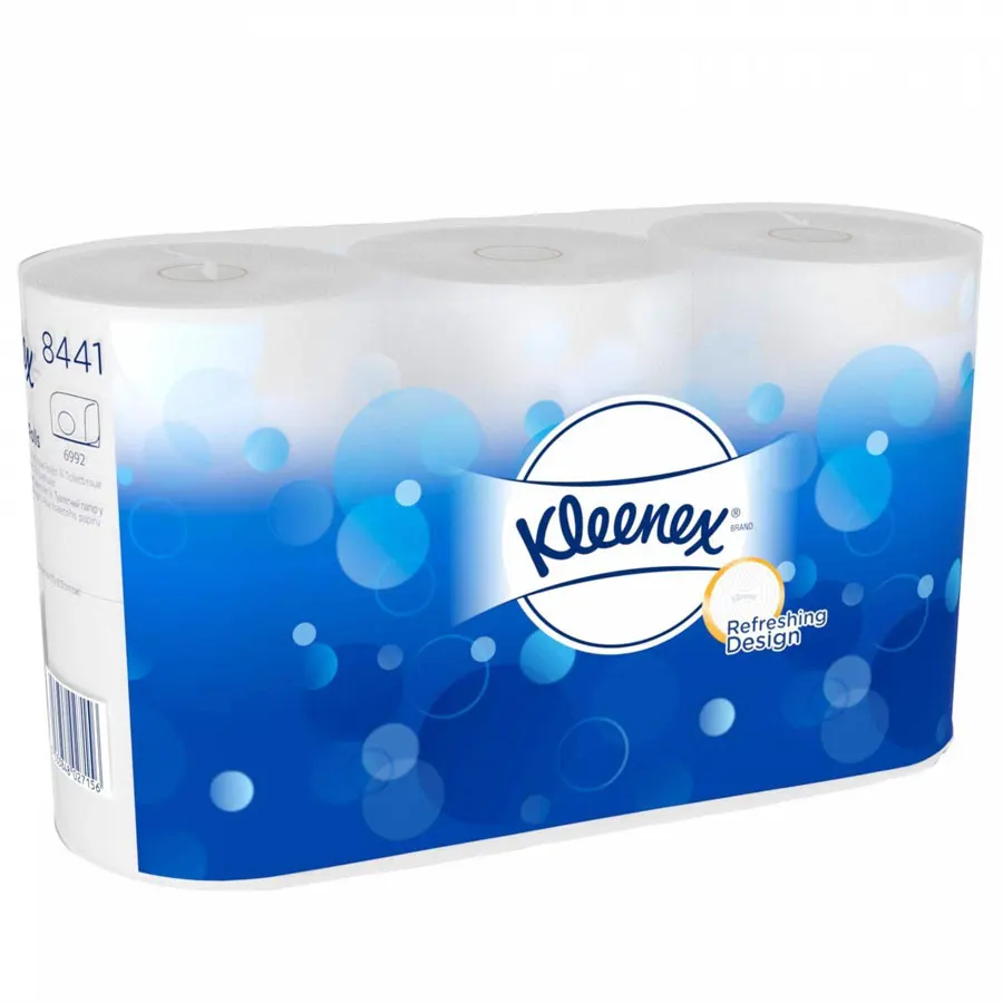 KG8440 Туалетная бумага Kleenex Refreshing Design 3-сл 12.х9.5 см 42 м 6 рул/уп Kimberly-Clark - купить по