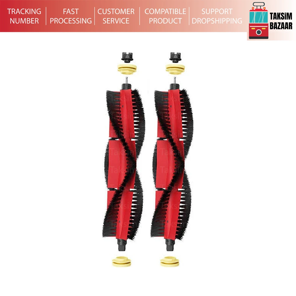 

S5 Max Compatible 2 Main Brushes ( For Roborock S5 Max Compatible)