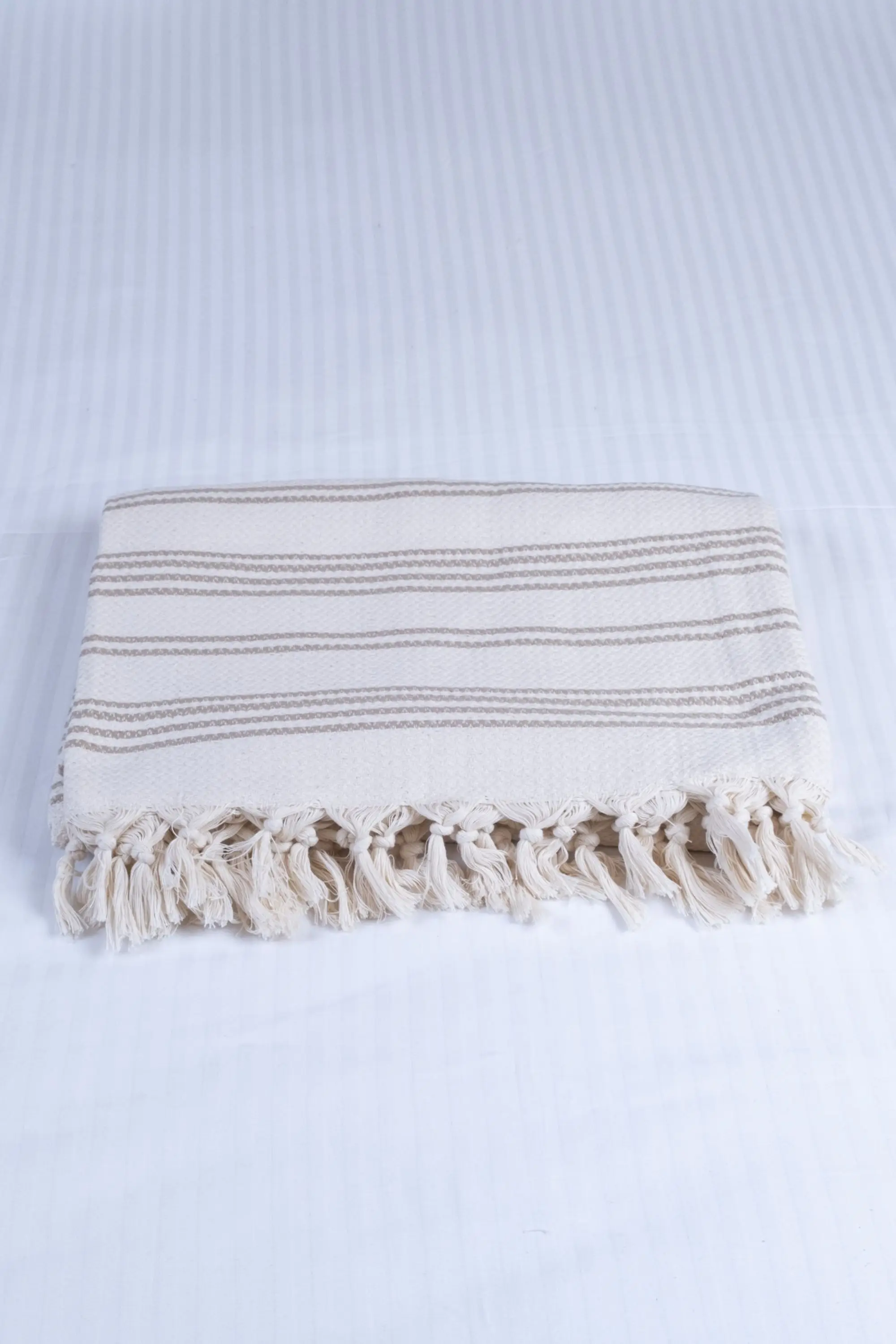 

Turkish %100 Cotton Blanket, Throw Double Side Four Season Desing