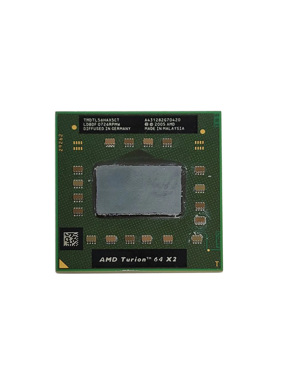 TMDTL56HAX5CT Процессор для ноутбука AMD Turion 64 X2 Mobile TL-56 1800MHz S1 |