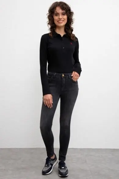 

U.S. POLO ASSN. Black Skinny Denim Pants