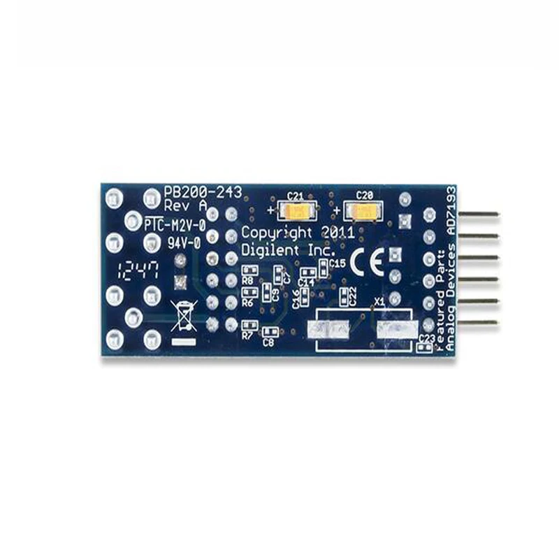 ShenzhenMaker Store 410-243 преобразование данных IC макетная плата PMODAD5 ADC 4 канала 8 кГц 24 бит