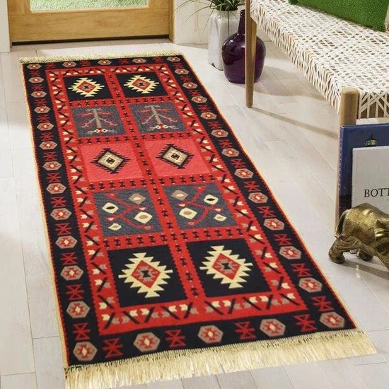 

Color Mystic Pattern Double Sided Woven Rug, Turkish rug