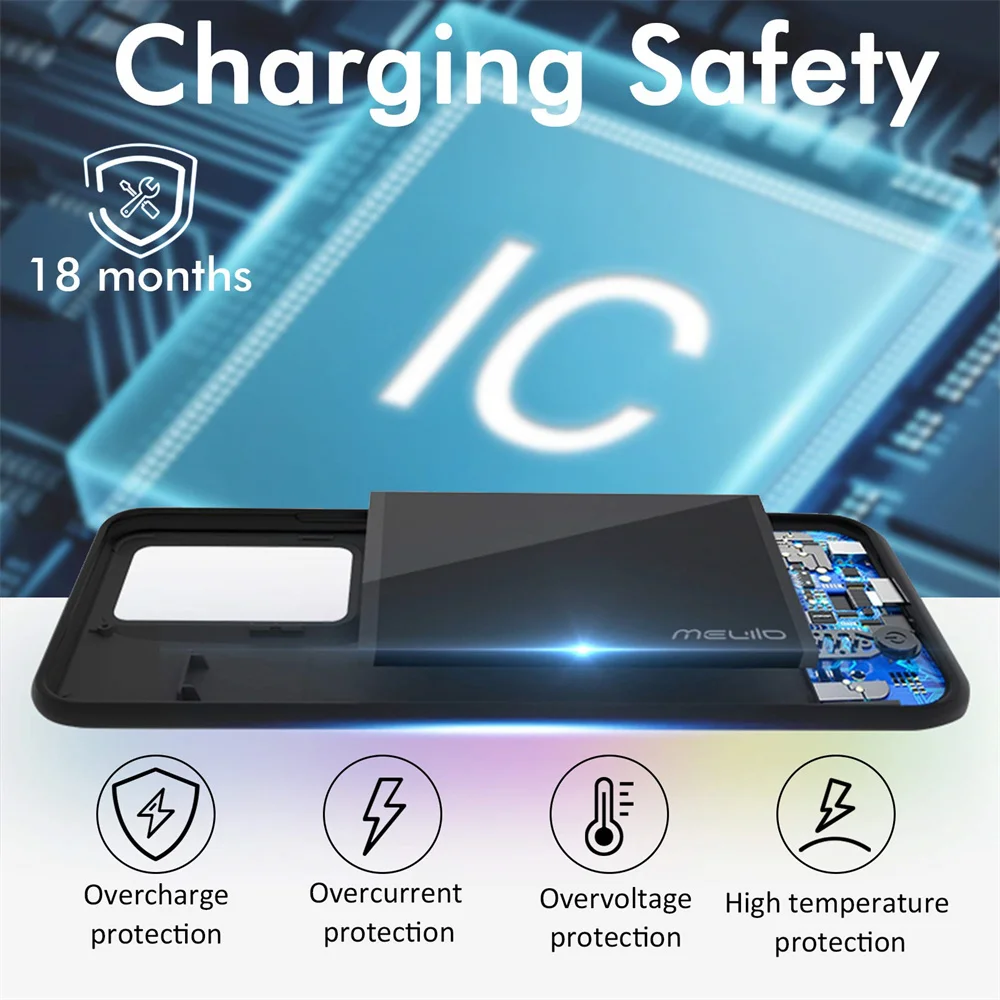 10000mah external battery charger case for samsung note 20 ultra 5g charging case mobile phones portable powerbank charger cover free global shipping