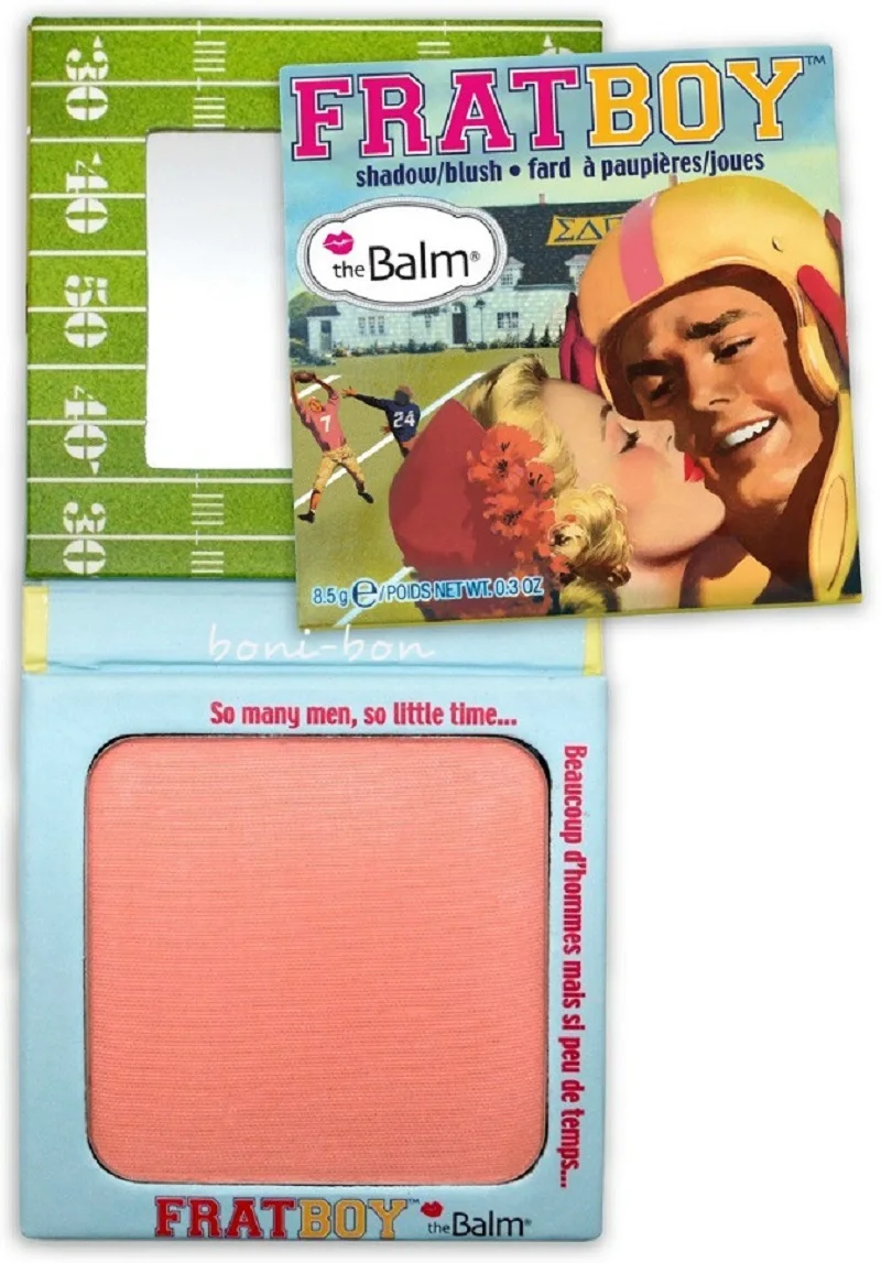 Бальзам для мальчиков румяна тени розовый персик нюдовый Макияж лица|Румяна| |