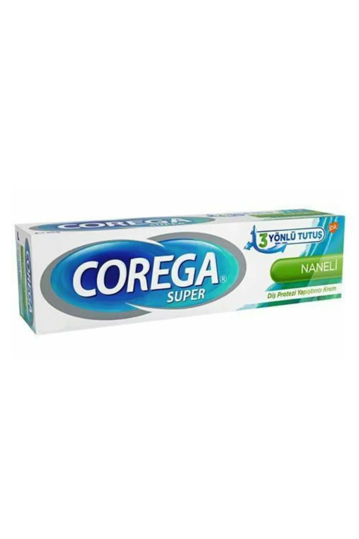 

Клей Corega, стабилизатор для зубных протезов, крем, свежая мята, 40 грамм, сильная дентадура, клей для зубных протезов