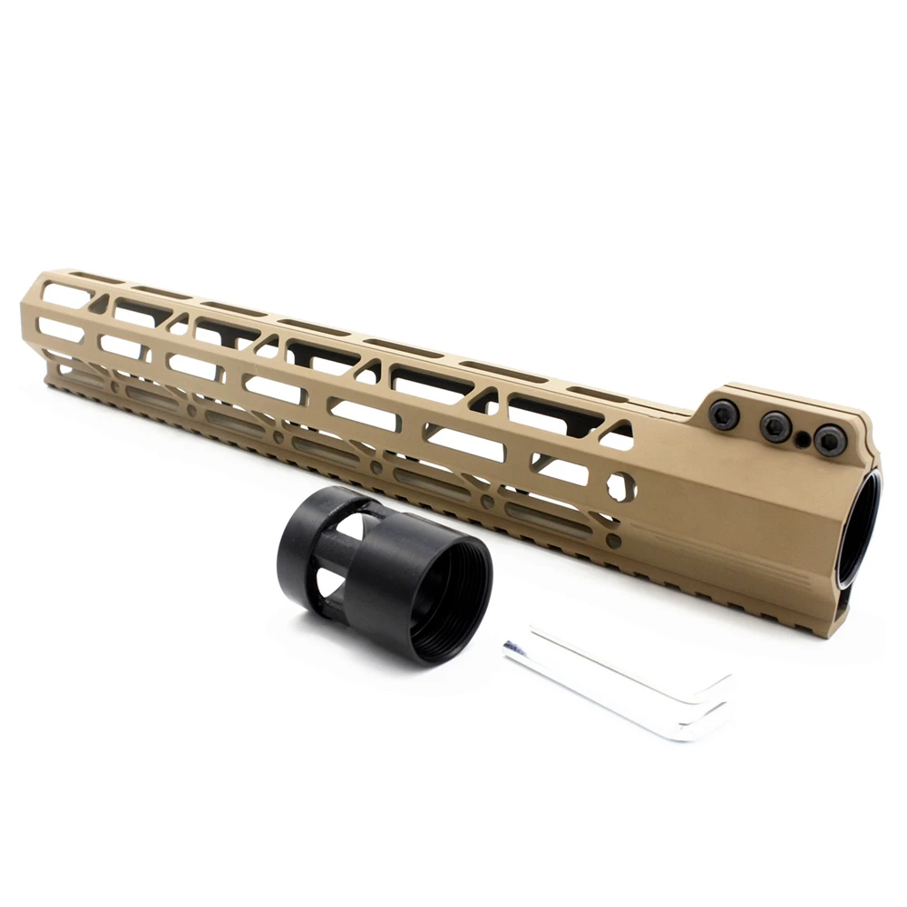 _ M4 M16 AR-15 Free Float Handguard зажимной стильный кронштейн охотничья стальная бочка гайка