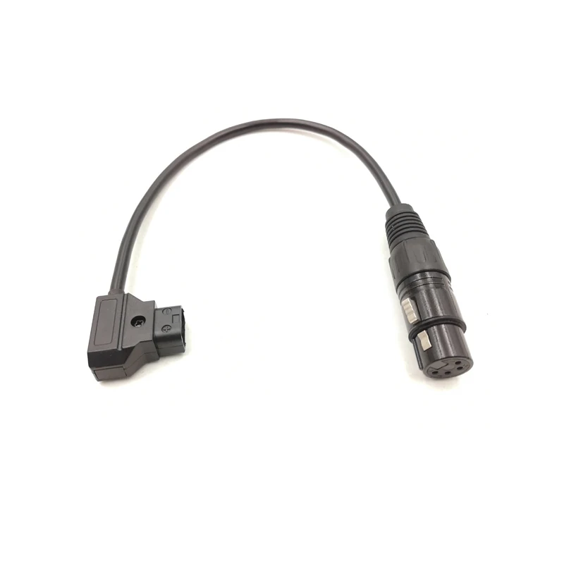 D-Tap к XLR 4-контактный Женский Кабель питания для Sony Canon Panasonic AJA CION Camera Roland R88 GH4-YAGH BMSC