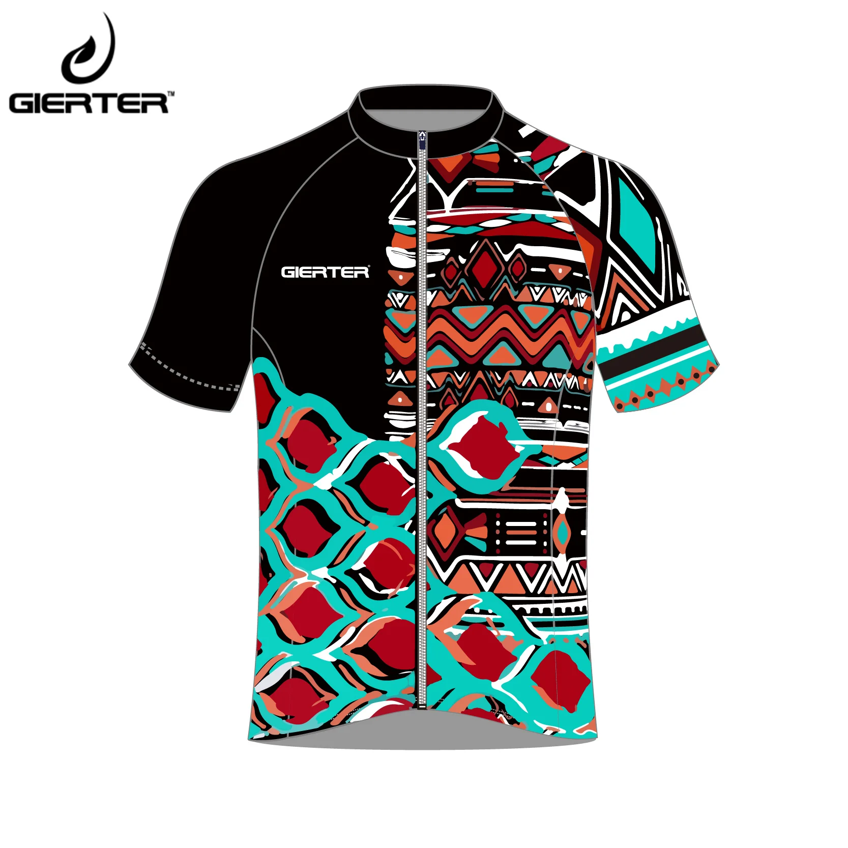 

GIERTER Limited-edition Graphics Men's Short Sleeve Cycling Jersey Summer Ciclismo Bicycle Fashion Moisture-wicking Clothing