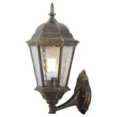 Уличный настенный светильник Arte lamp A1201AL-1BN Genova |