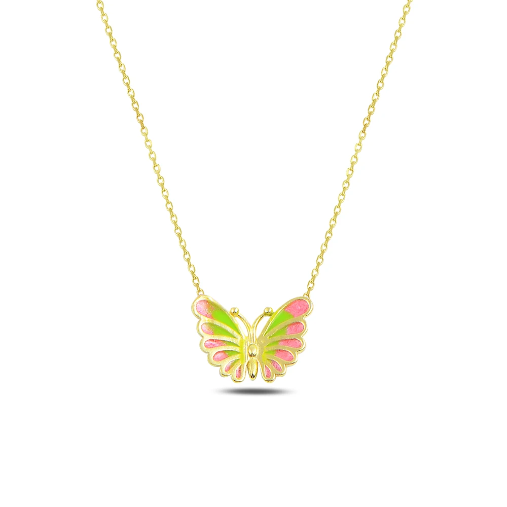 

Silver Butterfly Necklace