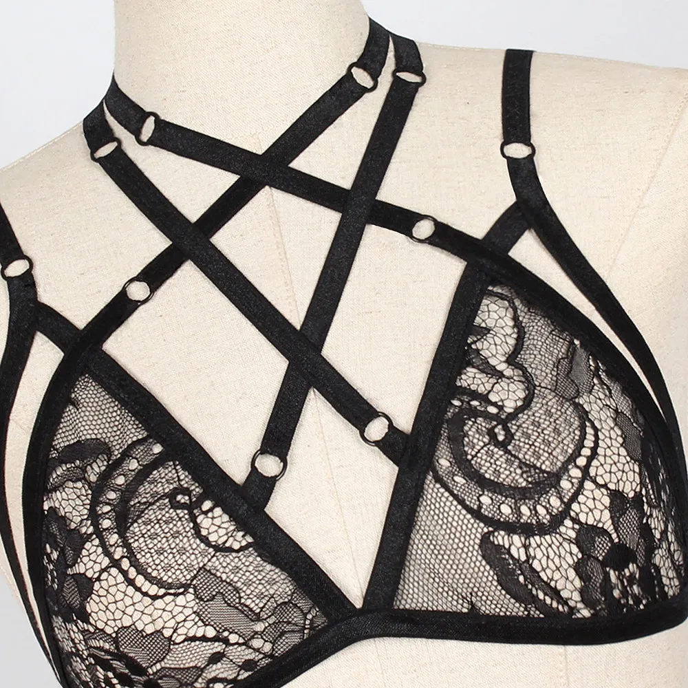 Женский кружевной бюстгальтер сексуальное нижнее белье эротическое сетчатая